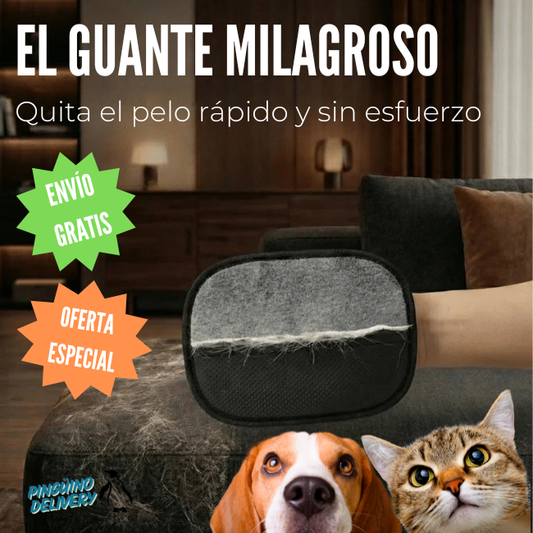 Guante de Aseo Quita Pelos