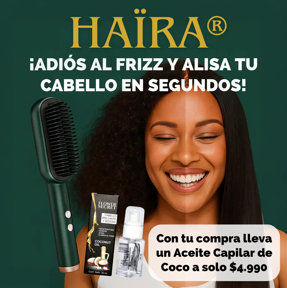 Haïra® Cepillo Alisador