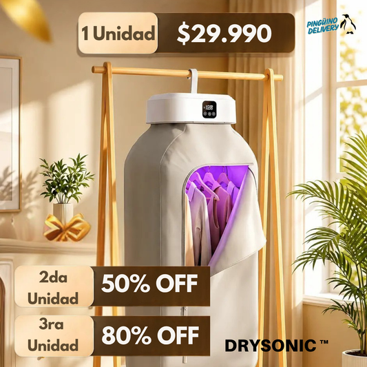 DrySonic ™ - Secadora de ropa portátil