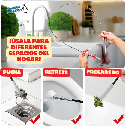 🧰 Destapa Tuberías – El gadget que todo hogar necesita