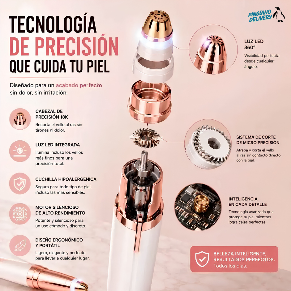 BrowPerfect® - Depílador de Cejas de alta precisión