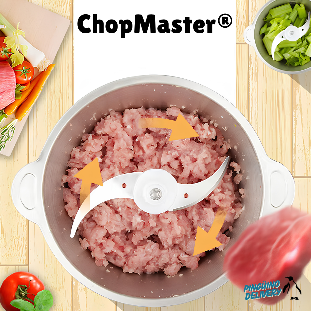 ChopMaster® - Picadora Eléctrica de dos velocidades