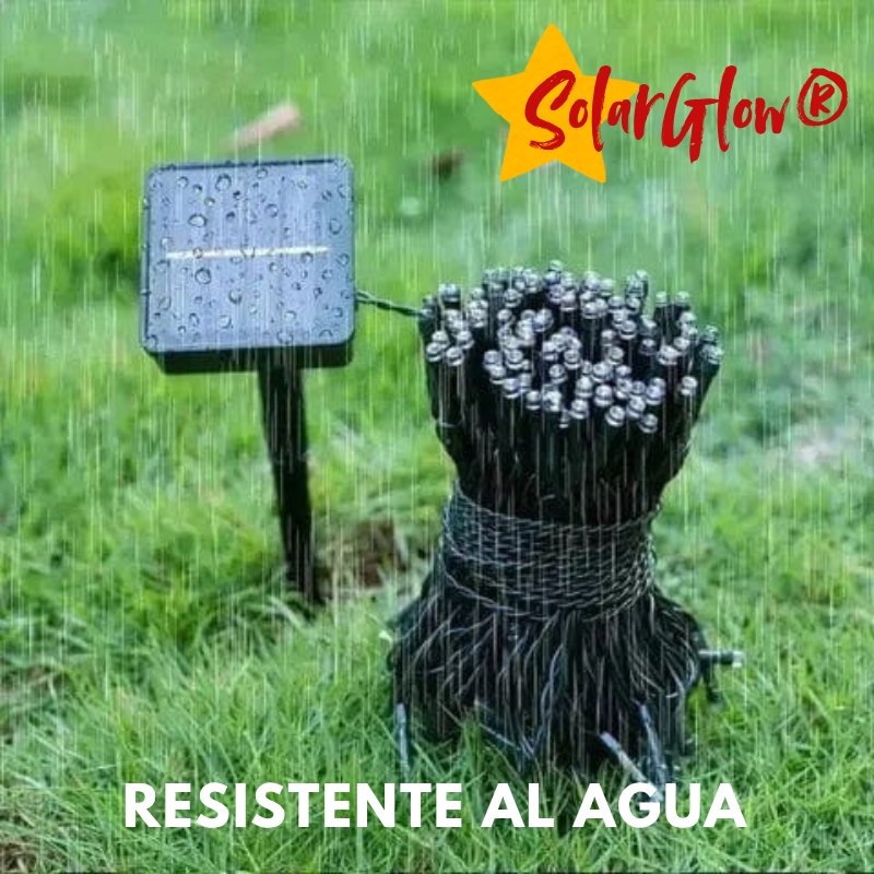 SolarGlow® - Luces Navideñas LED con Panel Solar